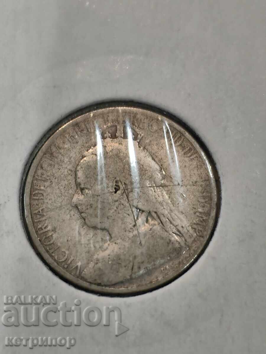 4 1/2 Piastres Cyprus 1901 Silver with price € 14.32 | 28.01 BGN