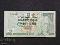 1 паунд Шотландия 1988