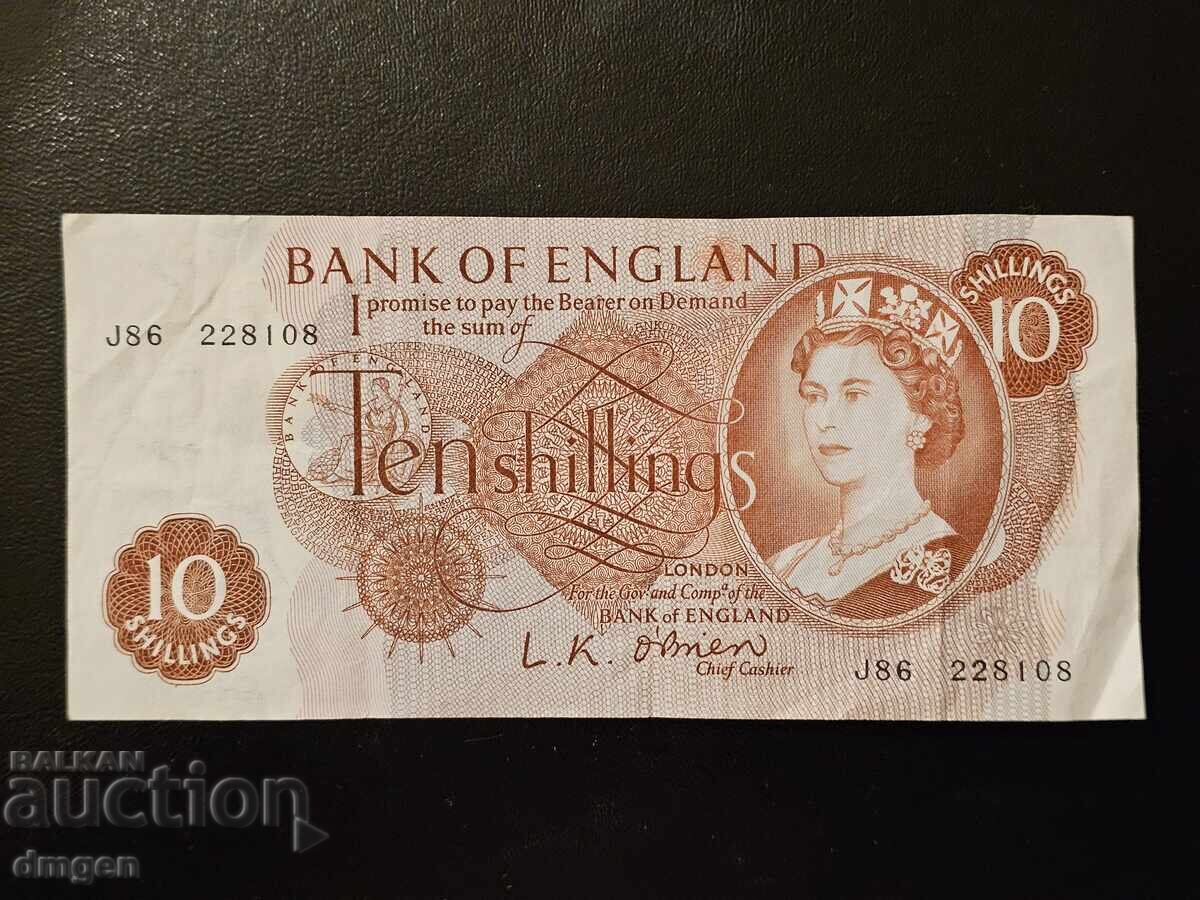 10 șilingi Anglia