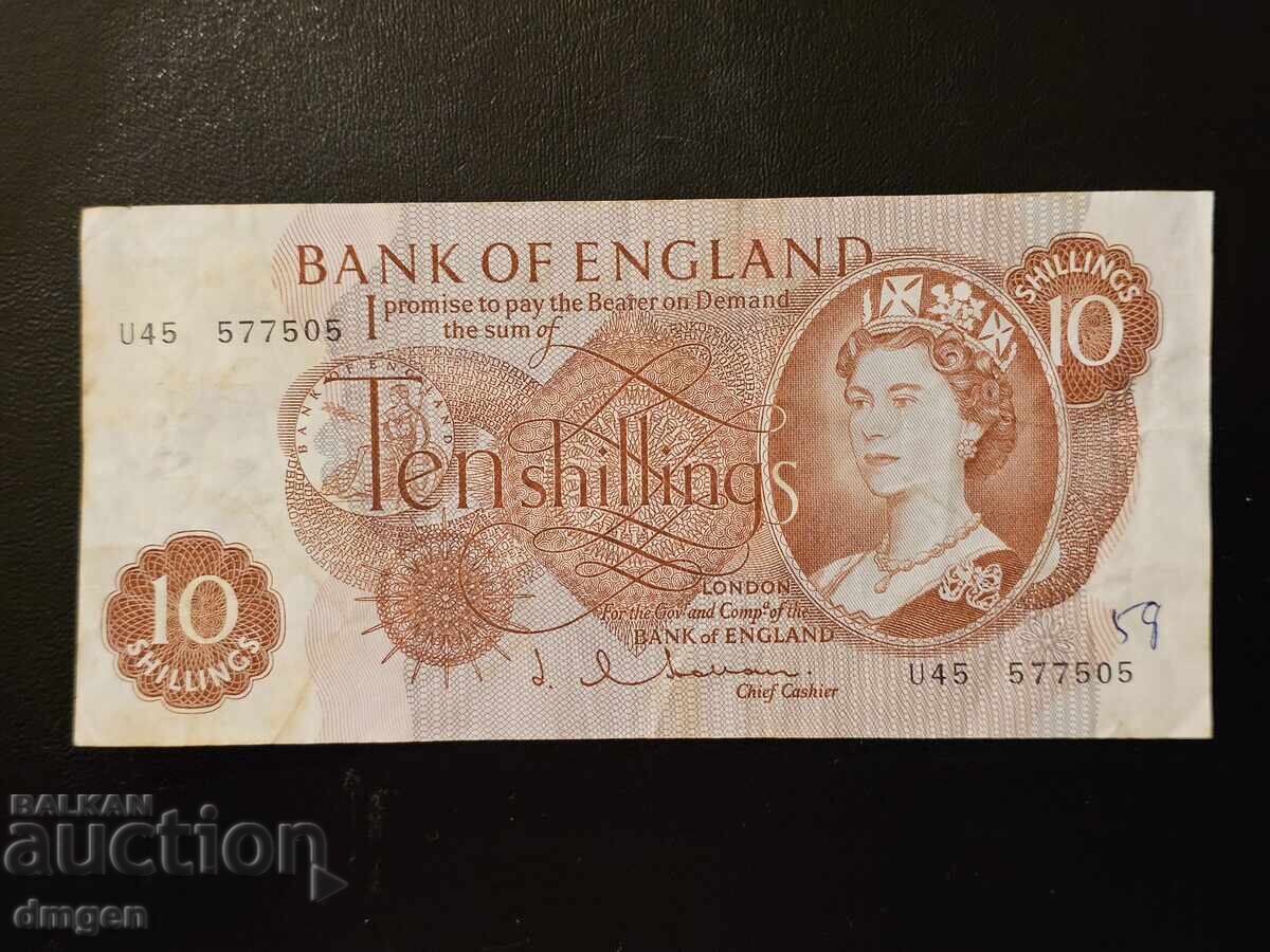 10 șilingi Anglia