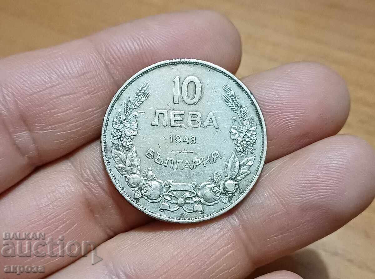 10 BGN 1943 10 BGN 1943