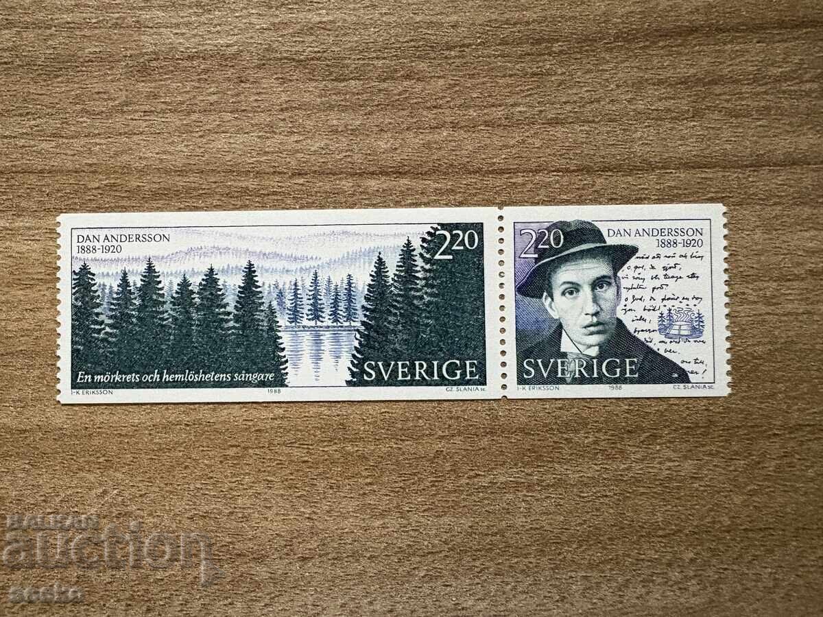 Швеция - Дан Андерсон (1988) MNH