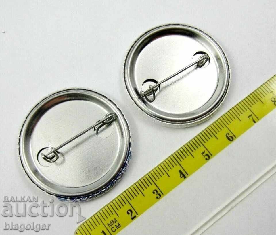 Bulgaria - Association of Olympic Athletes - Lot of 2 Badges with price € 5.11 | 9.99 BGN Bulgaria - Association of Olympic Athletes - Lot of 2 Badges with price € 5.11 | 9.99 BGN