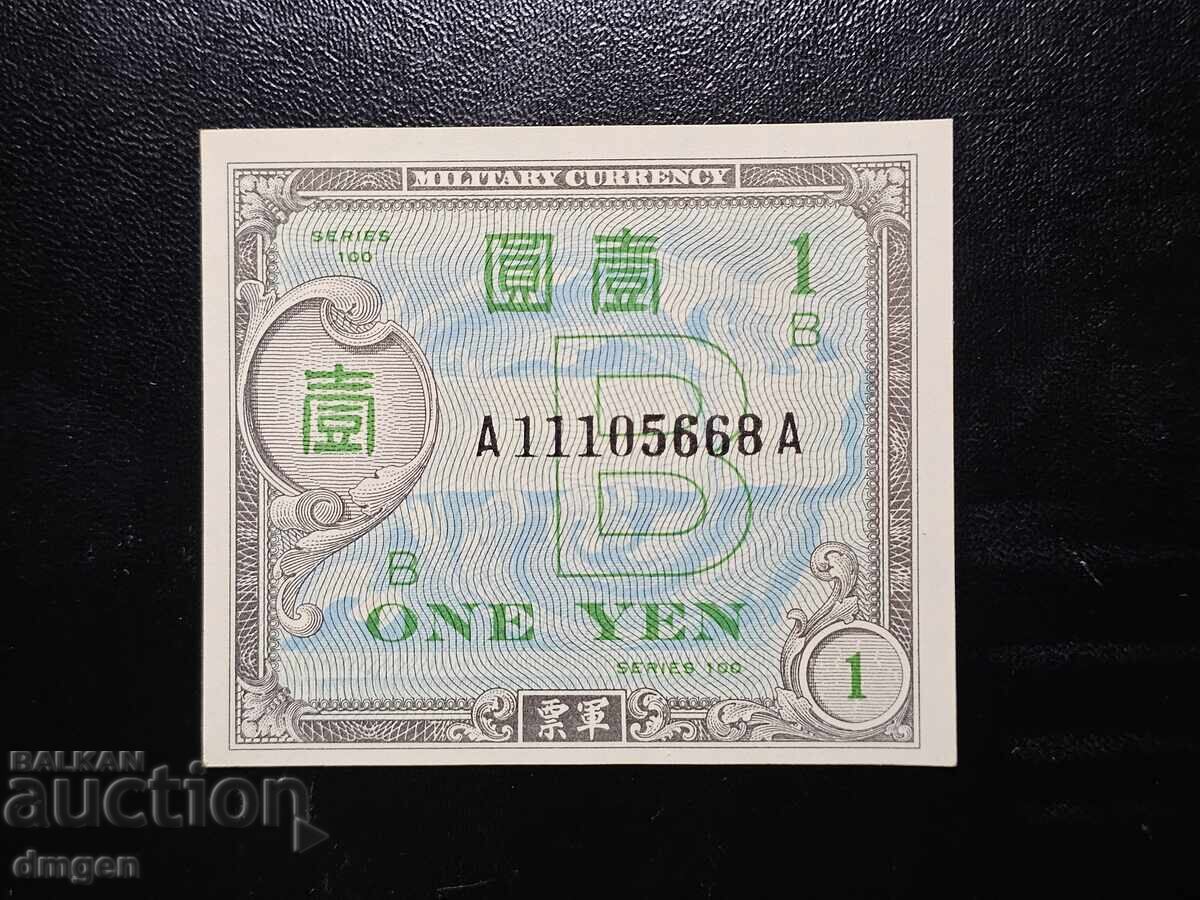 1 yen Japonia