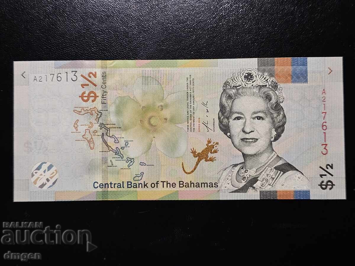 1/2 dolar Bahami 2019 UNC 1/2 dolar Bahami 2019 UNC