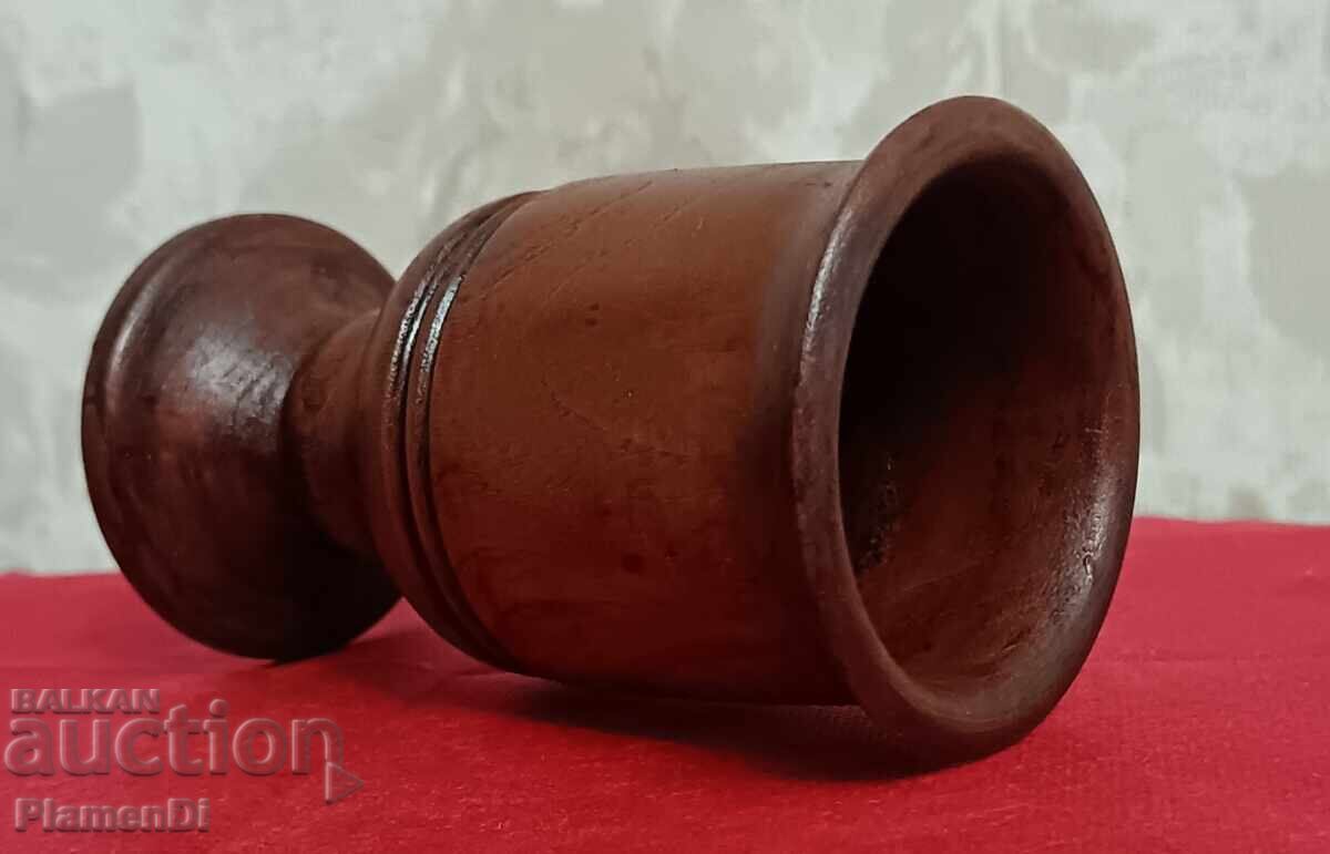 Auction Vintage, Retro Wooden Pencil Holder Auction Vintage, Retro Wooden Pencil Holder