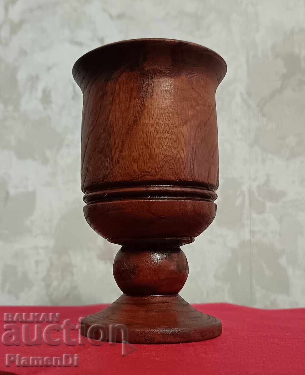 Vintage, Retro Wooden Pencil Holder - 5 Vintage, Retro Wooden Pencil Holder - 5