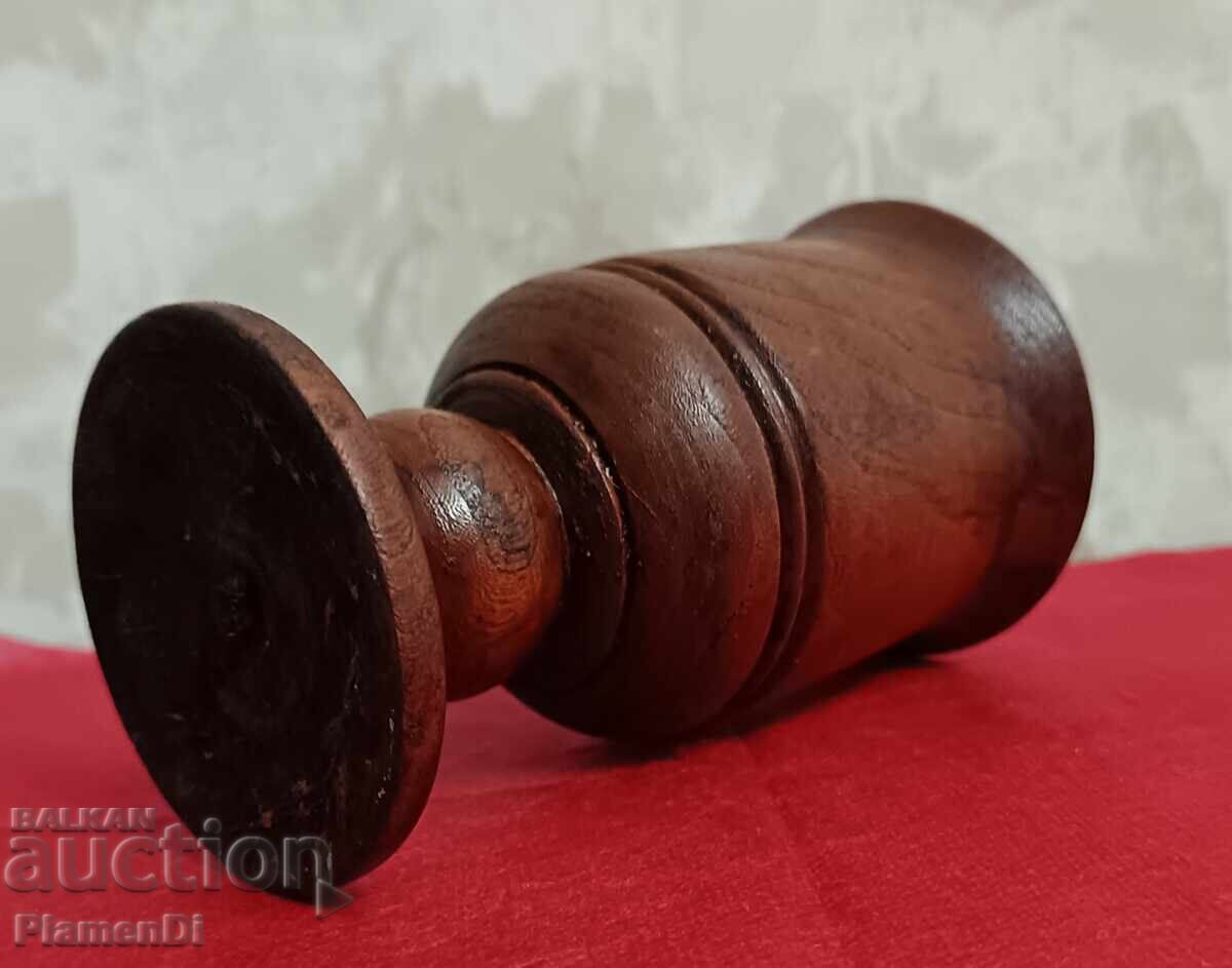 Vintage, Retro Wooden Pencil Holder - 7 Vintage, Retro Wooden Pencil Holder - 7