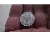 МОНЕТА - 1лев.- Един лев 1910г. -- от 0,01ст.