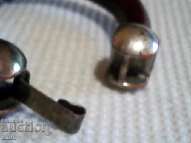 Old beautiful leather bag with silver elements - 6 Old beautiful leather bag with silver elements - 6