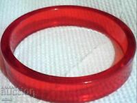 стара красива гривна стеклен мурано тип робин