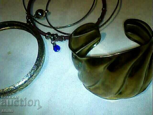 Delivery of lot of 6 beautiful bracelets have gold plated