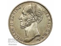 Netherlands 1 Gulden 1846 William II