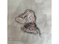 Σχέδιο γυμνής γυναίκας, δεκαετία του '70 του 20ου αιώνα