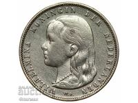 Netherlands 1 Gulden 1892 Wilhelmina