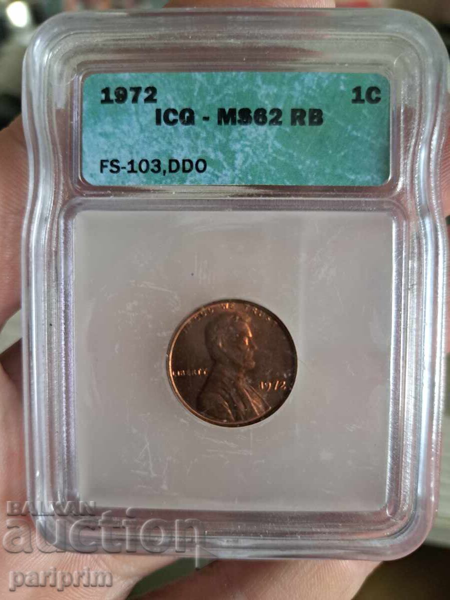 ЛОТ СЕРТИФИЦИРАНИ МОНЕТИ САЩ.БЗЦ с цена € 26.10 | 51.05 лв.