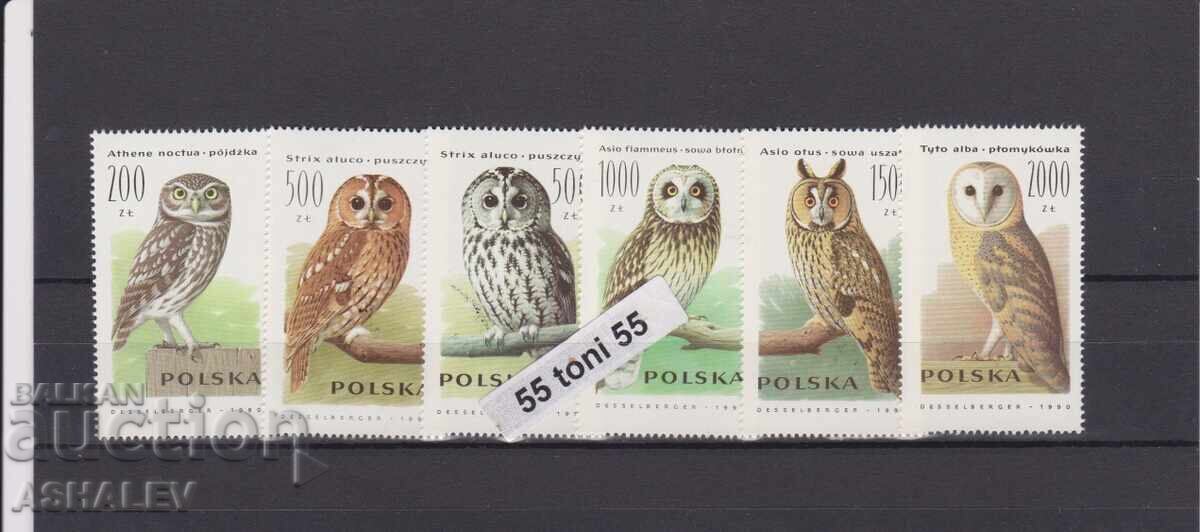 1990 Birds-Cuckoos Mi 3294/99 6 Values**