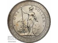 Hong Kong 1 Dollar 1899 Queen Victoria aUNC
