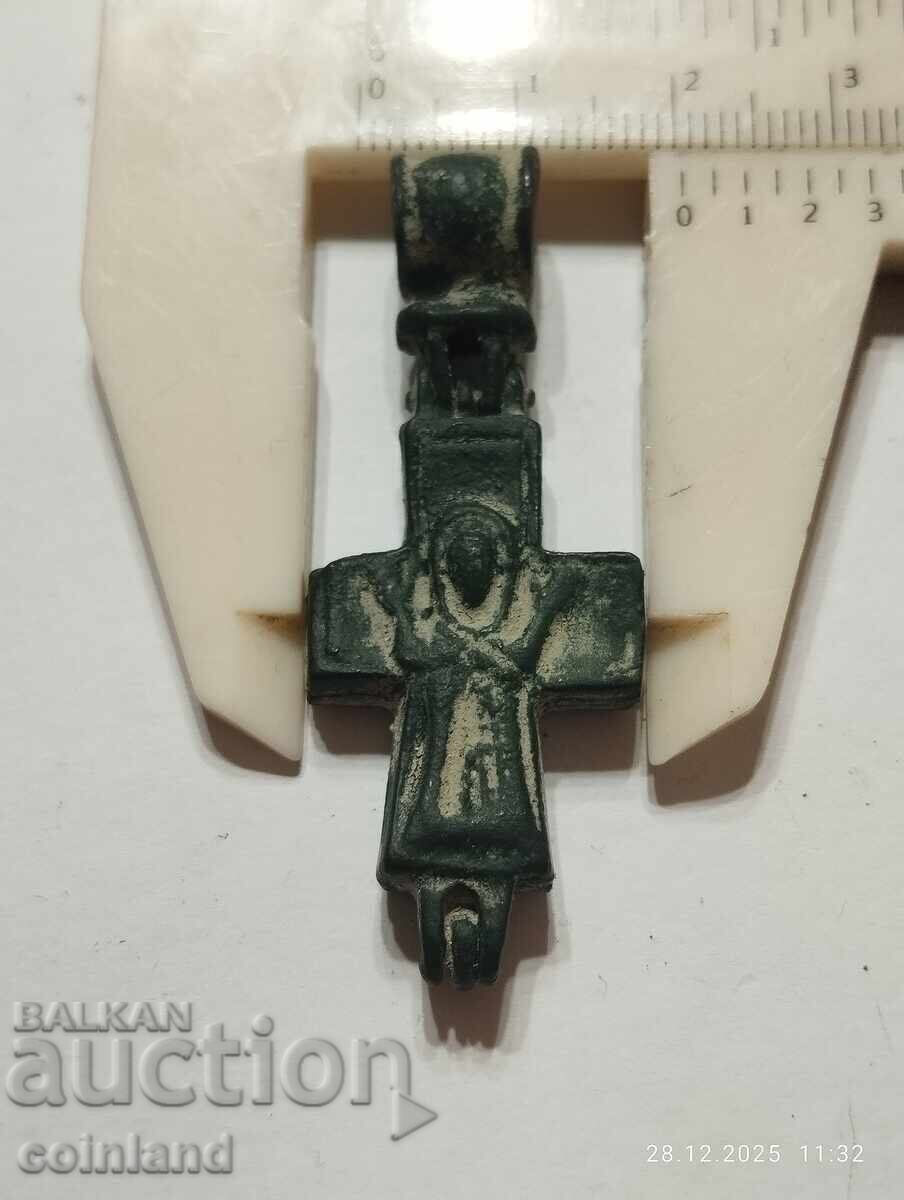 CRUCE ANTICĂ RELICVAR ENCOLPION - REPLICĂ REPRODUCERE - 5