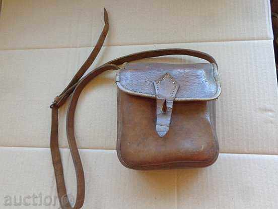 Калъф за немски бинокъл Първа световна WW1 паласка кобур Калъф за немски бинокъл Първа световна WW1 паласка кобур