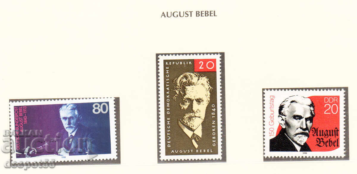 1965-90. RFG, RDG. August Bebel 1965-90. RFG, RDG. August Bebel