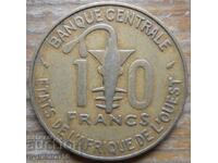 10 φράγκα 1987 - Δυτική Αφρική