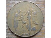10 francs 1987 - West Africa