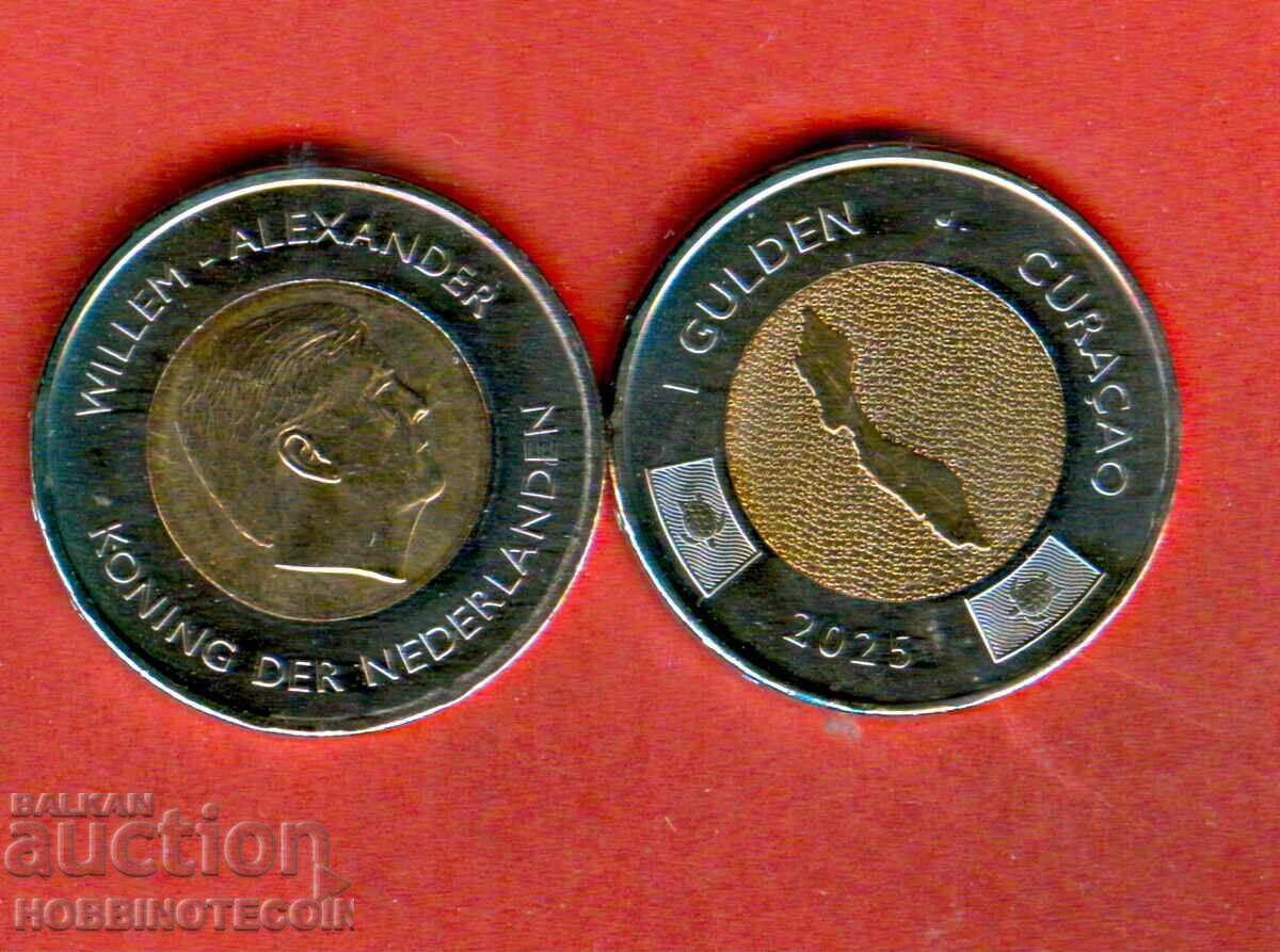 KYURASAO - CURACAO & SINT MAARTIN 1 Γκίλντερ 2025 UNC ΔΙΜΕΤΑΛΛΙΚΟ