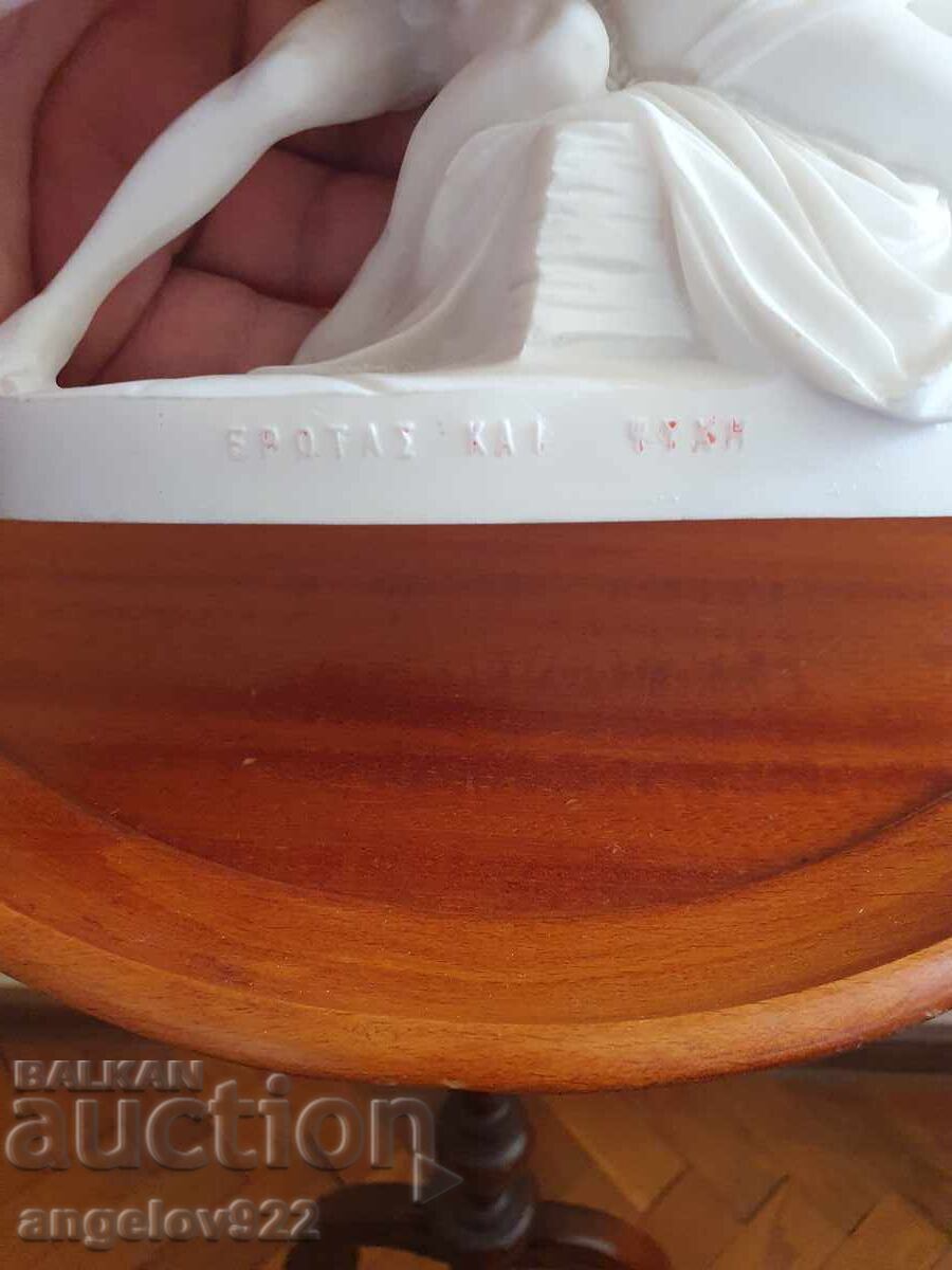 Massive alabaster statuette figure!!! - 6