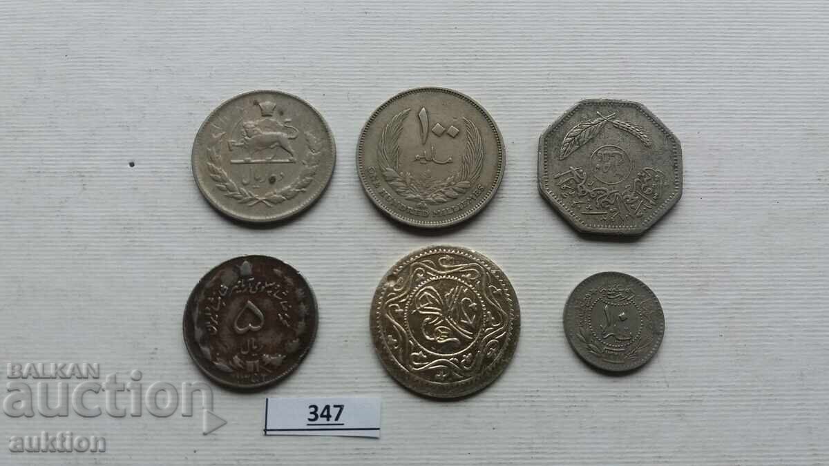 ЛОТ ОТ 6 БРОЯ АРАБСКИ МОНЕТИ с цена € 2.35 | 4.60 лв. ЛОТ ОТ 6 БРОЯ АРАБСКИ МОНЕТИ с цена € 2.35 | 4.60 лв.