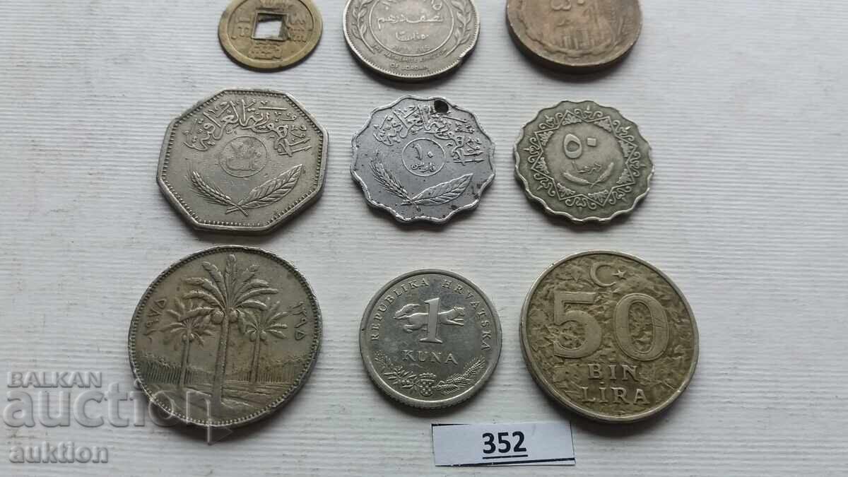 Livrarea LOT DE 9 MONEDE ARABE