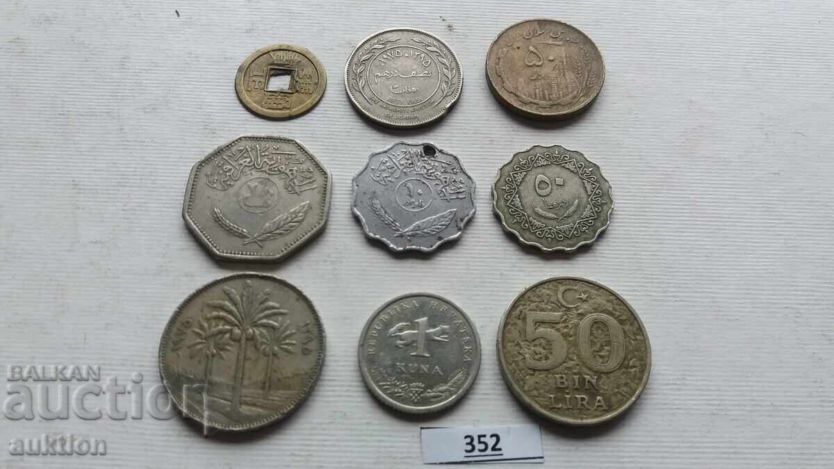 LOT DE 9 MONEDE ARABE - 6