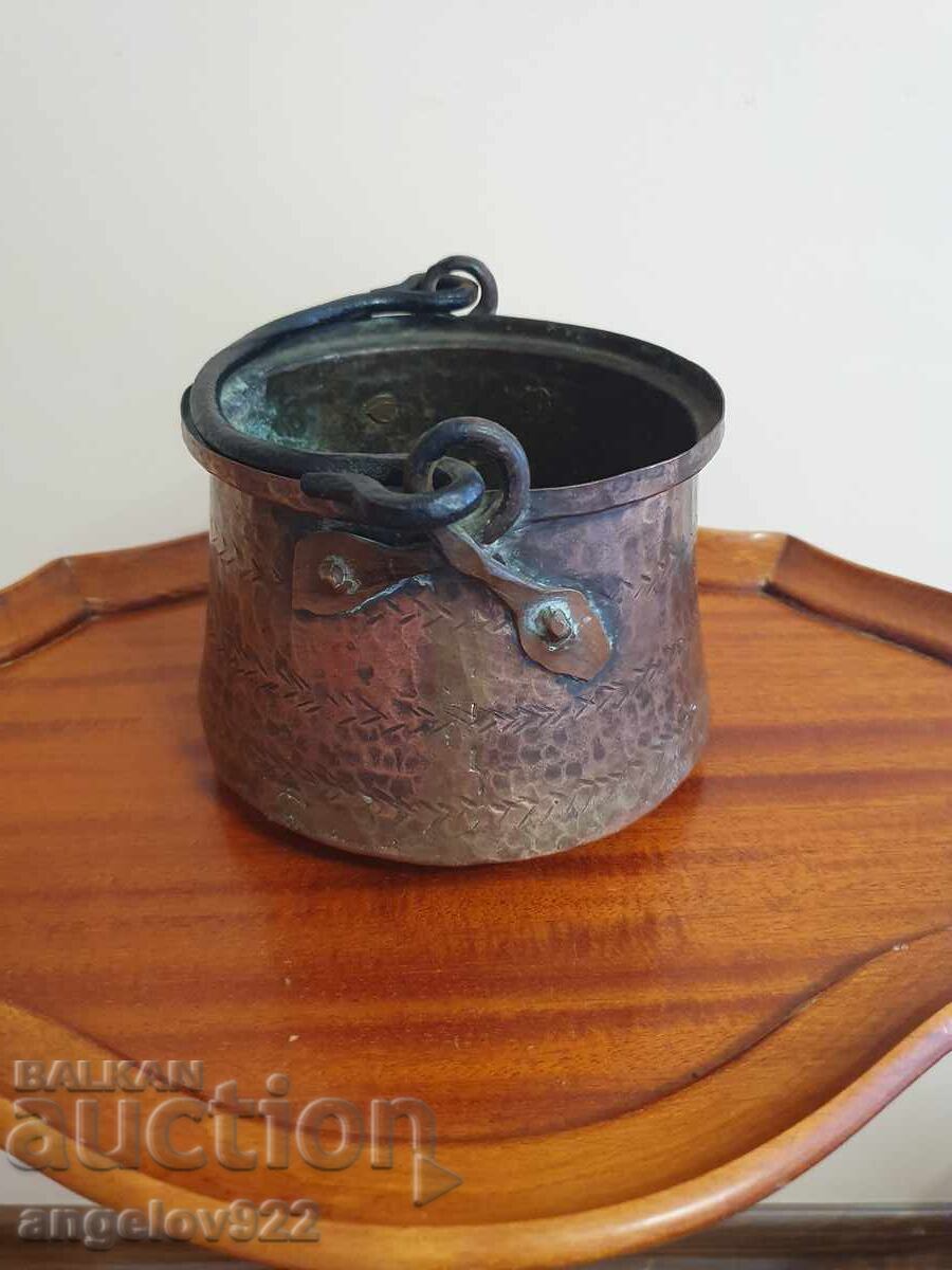 Δημοπρασία Παλιό χάλκινο φλιτζάνι χειροποίητο!!!