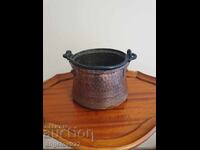 Старо медно менче ръчна изработка!!!