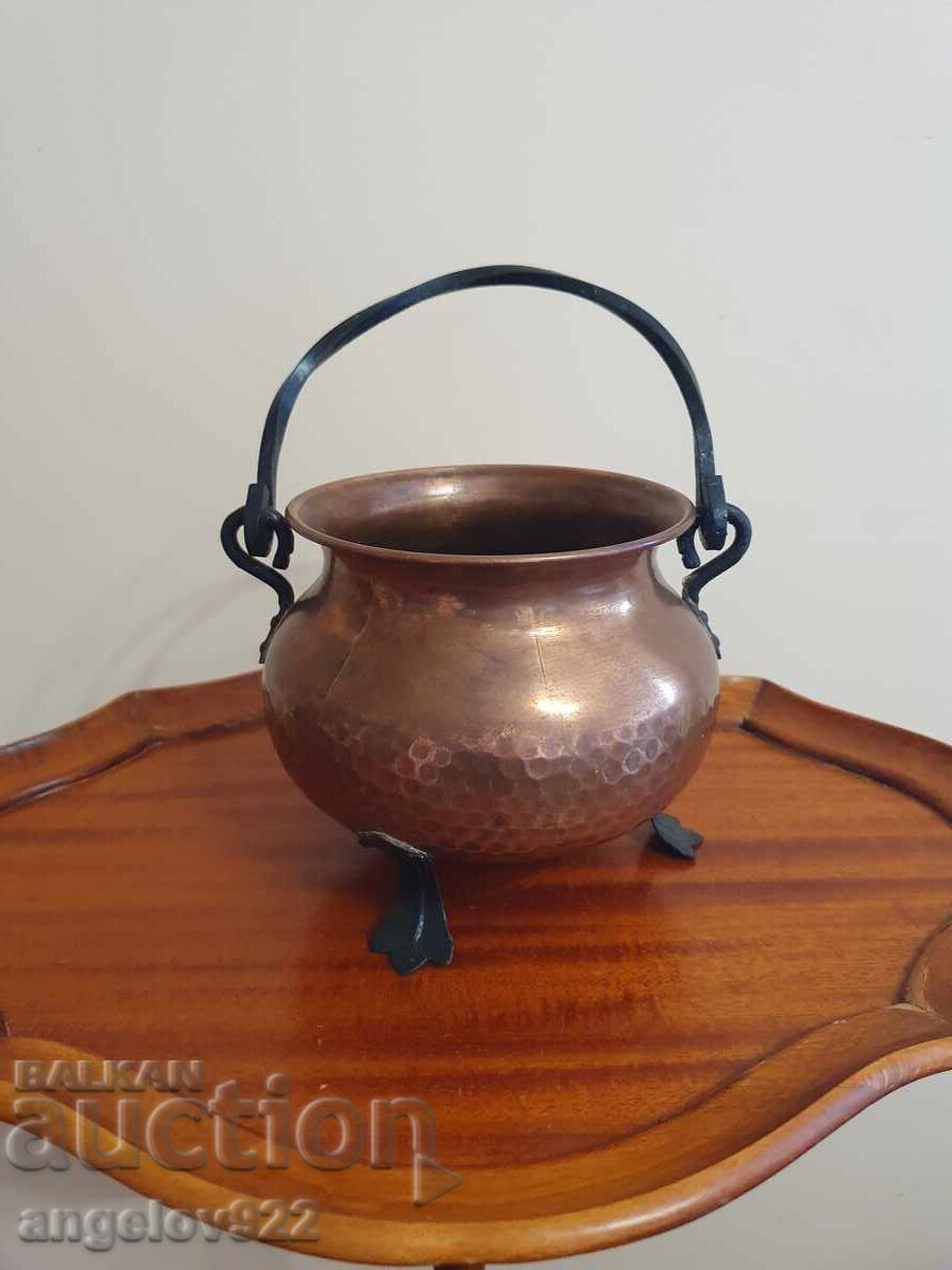 Δημοπρασία Παλιό χάλκινο φλιτζάνι χειροποίητο!!!