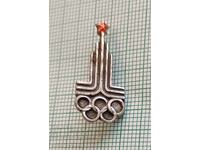 Значка- Олимпиада Москва 1980