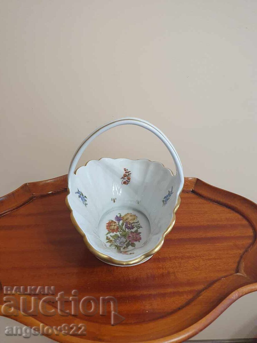 Δημοπρασία Γερμανική πορσελάνινη κασετίνα με σήμανση!!!