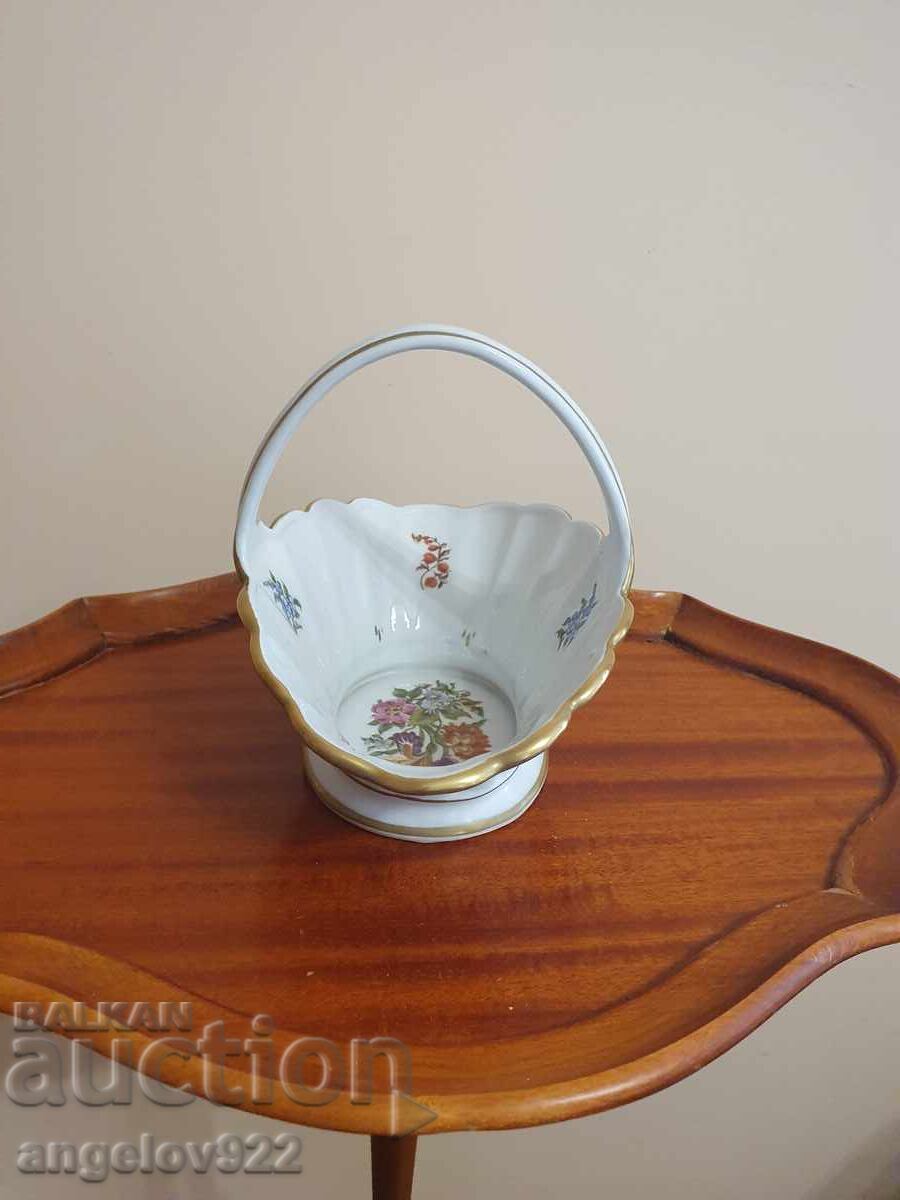 Γερμανική πορσελάνινη κασετίνα με σήμανση!!! - 5