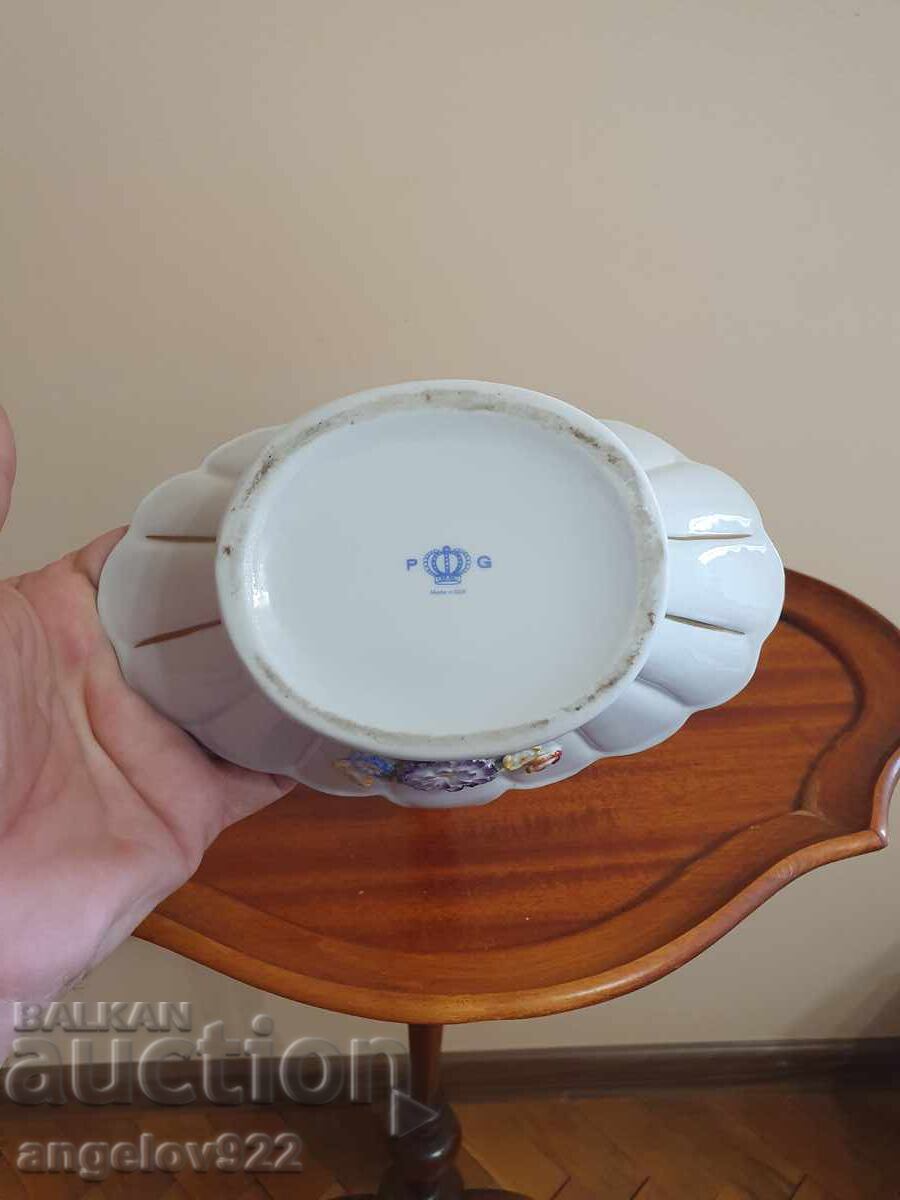 Γερμανική πορσελάνινη κασετίνα με σήμανση!!! - 6