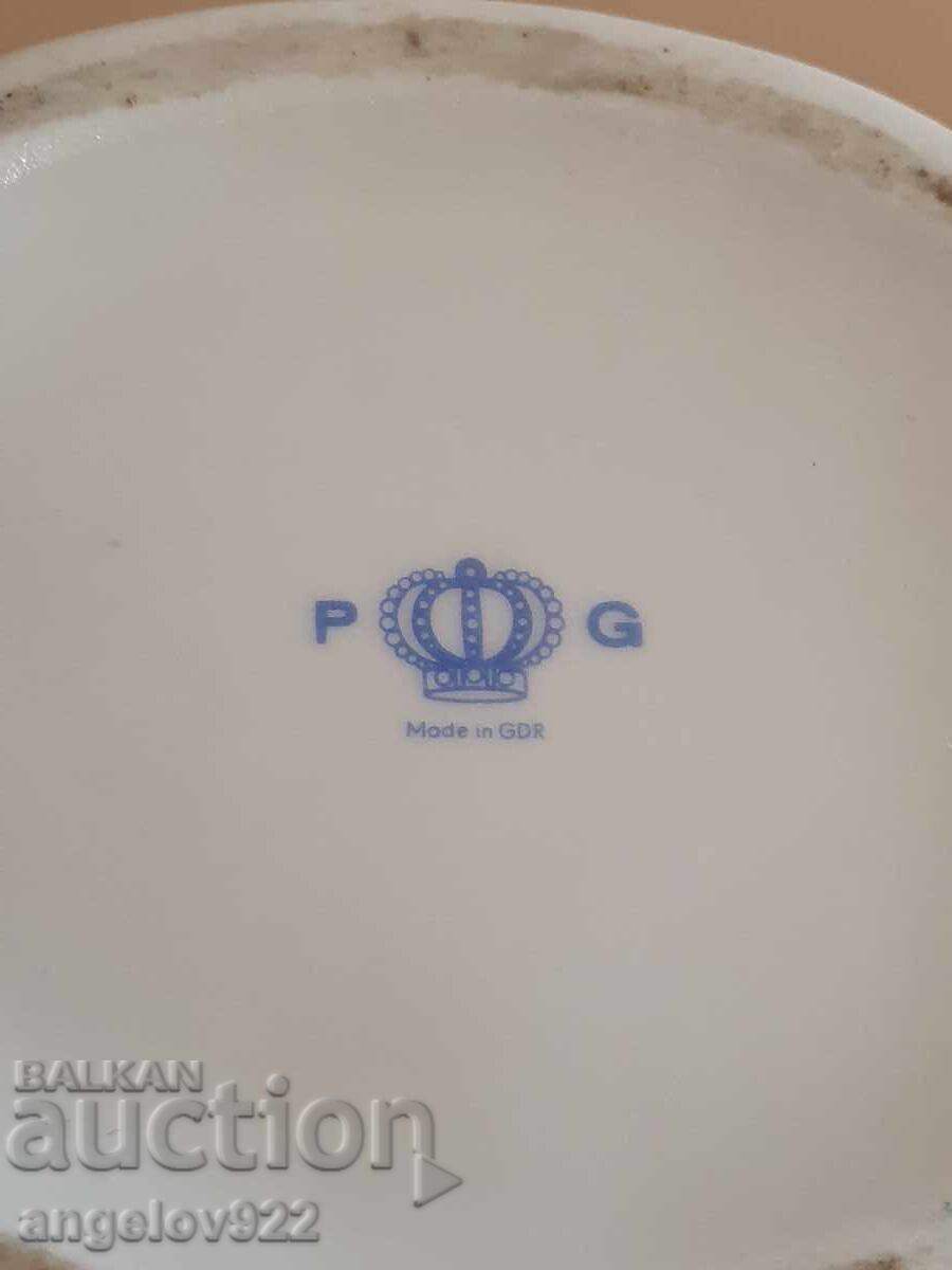 Γερμανική πορσελάνινη κασετίνα με σήμανση!!! - 7