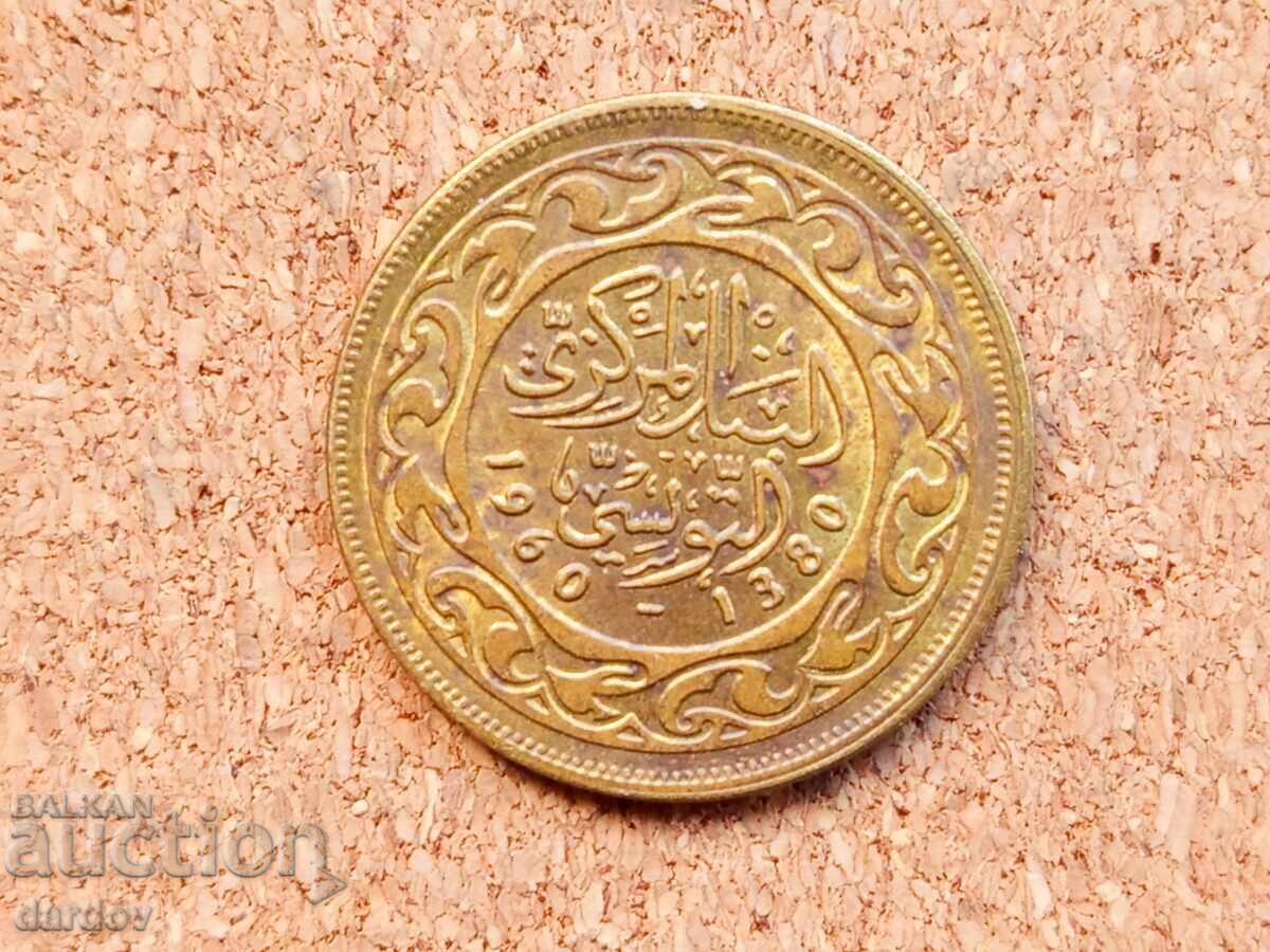 Tunisia 50 milimi, 1960 cu preț € 0.35 | 0.68 BGN Tunisia 50 milimi, 1960 cu preț € 0.35 | 0.68 BGN