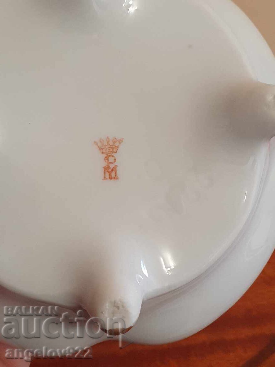 Γερμανικό πορσελάνινο κουτί κοσμημάτων PM - 6