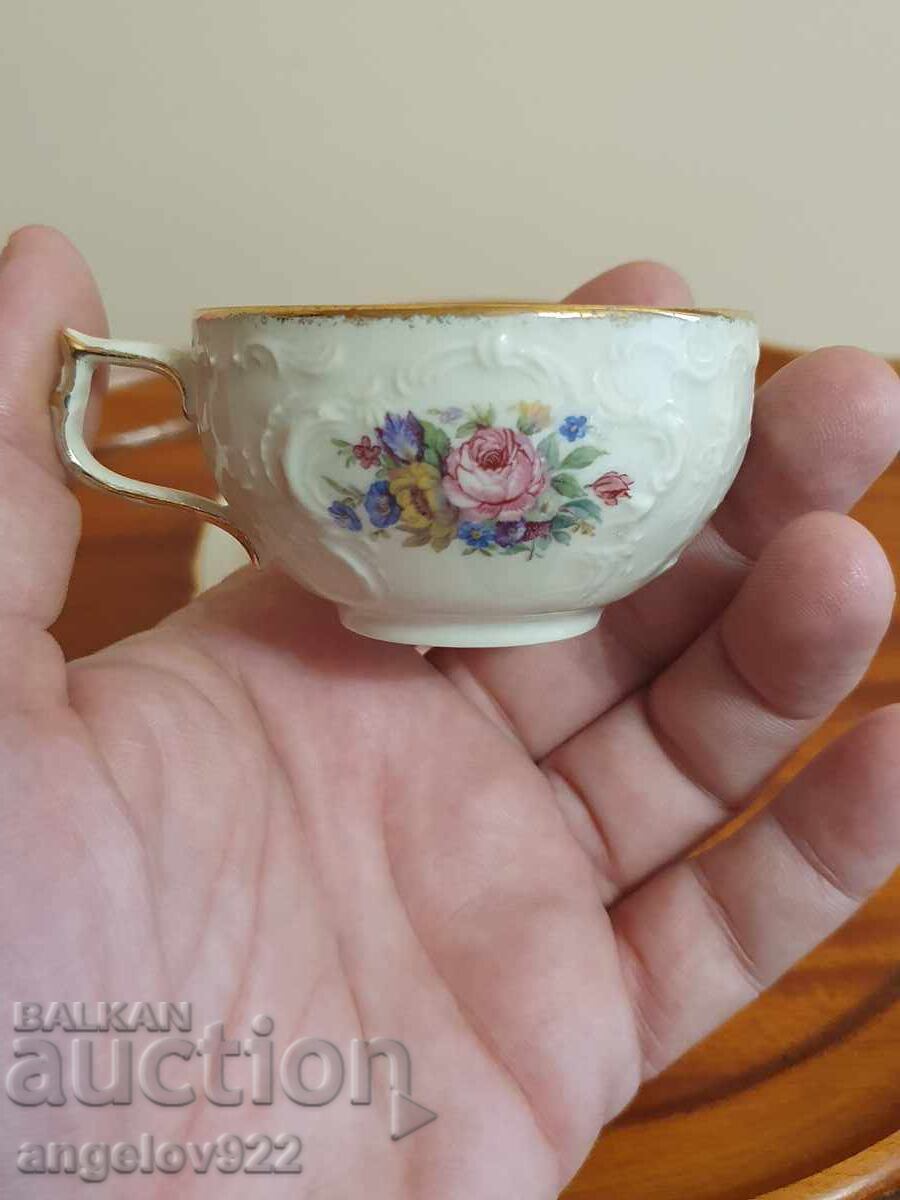 Auction  German porcelain coffee cup ROSENTHAL SANSSOUCI