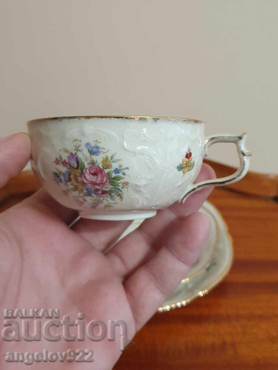 German porcelain coffee cup ROSENTHAL SANSSOUCI with price € 3.50 | 6.85 BGN