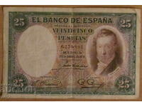 25 PESȚI 1931, SPANIA