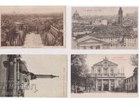 Ιταλία-Μιλάνο 4 καρ.αχρησιμοποίητες 1930