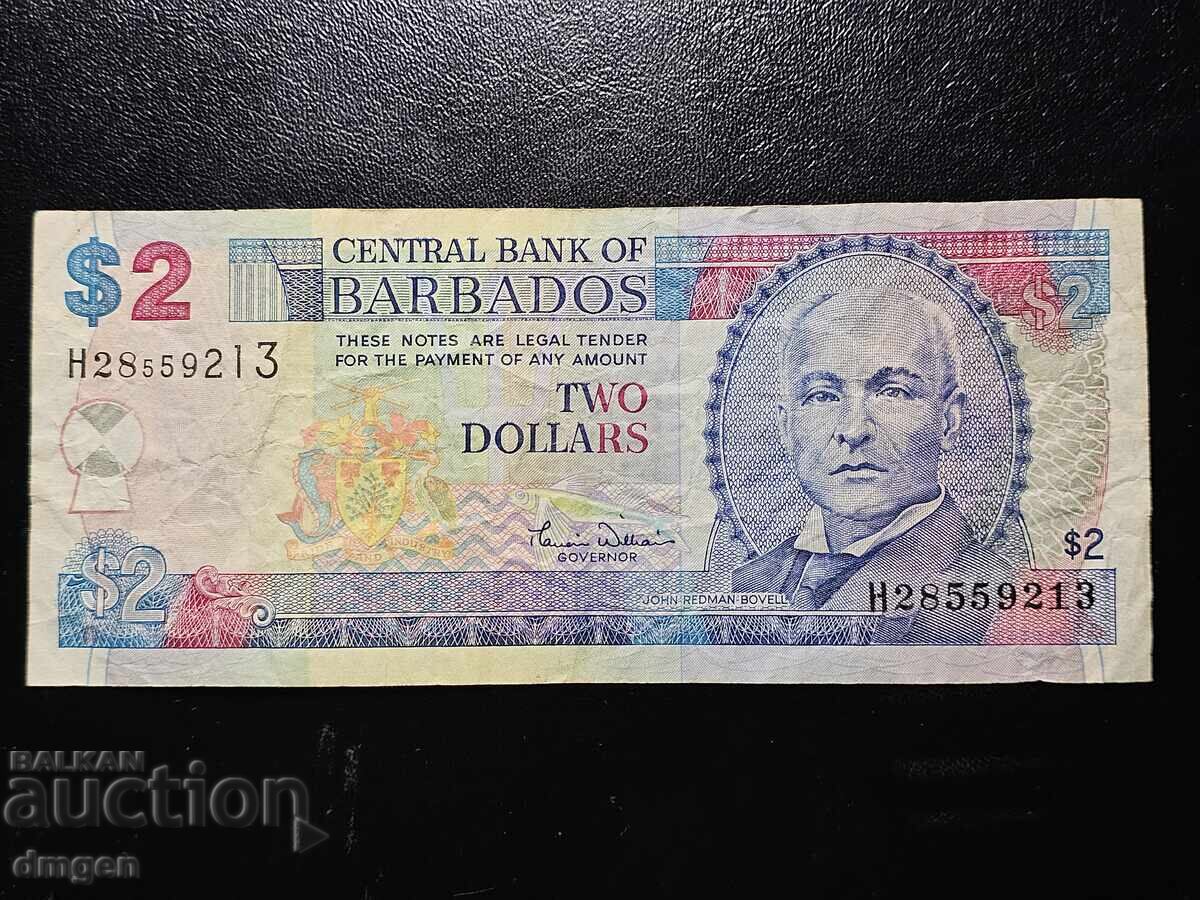 2 dolari Barbados