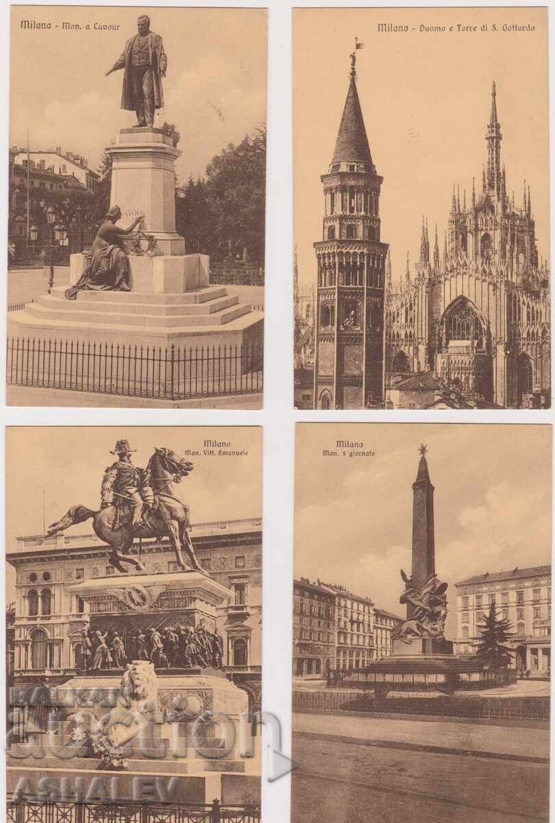 Italia - Milano 4 carate, necirculate, 1930