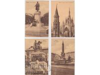 Ιταλία-Μιλάνο 4 καρ.αχρησιμοποίητες 1930