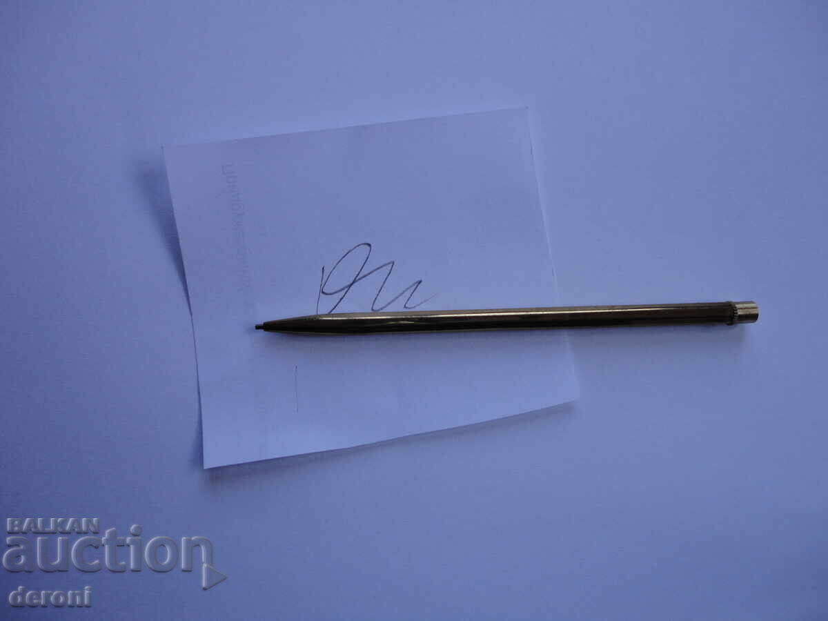 Excellent gold-plated mechanical pencil - 5